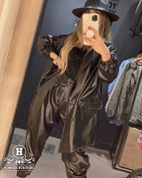 ست کت چرم و شلوار