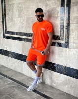 ست شلوارک Balenciaga رنگ نارنجی
