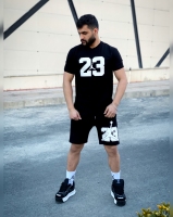 ست شلوارک JORDAN رنگ مشکی