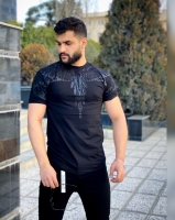 تی شرت نگین دار مشکی