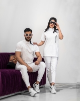 ست تیشرت شلوار جردن رنگ سفید