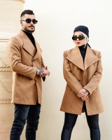 پالتو فوتر ترک رنگ شتری