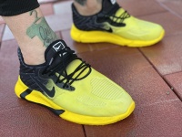 کتونی طرح آلفا NIKE زرد مشکی