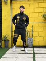 ست سویشرت و اسلش VERSACE مشکی