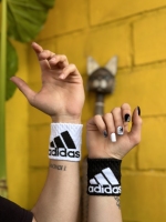 مچ بند adidas سفید و مشکی