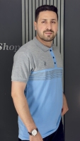 پولوشرت جودون آبی طوسی