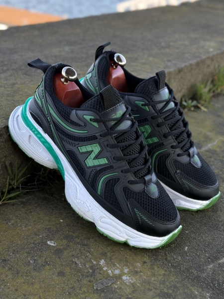 کتونی اسپرت New Balance 990 مشکی سبز