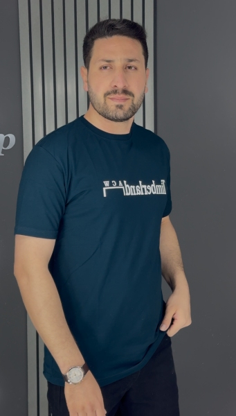 تیشرت نخ پنبه چاپی کله غازی