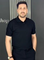 تیشرت اولدمانی پارچه وارداتی مشکی