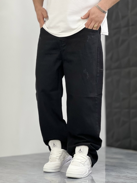 بگ جین ZARA مشکی کد 709