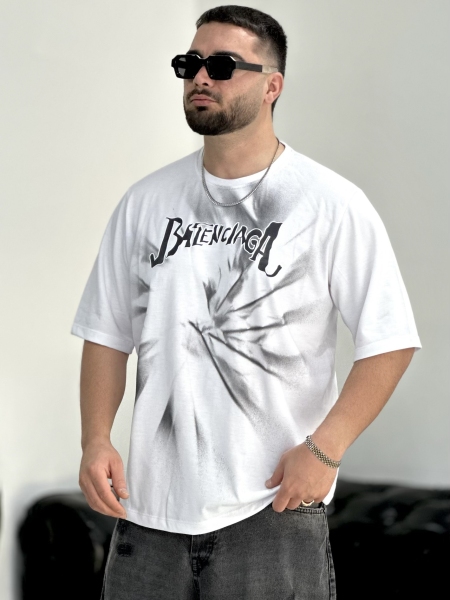 تیشرت ماکان Shadow سفید M