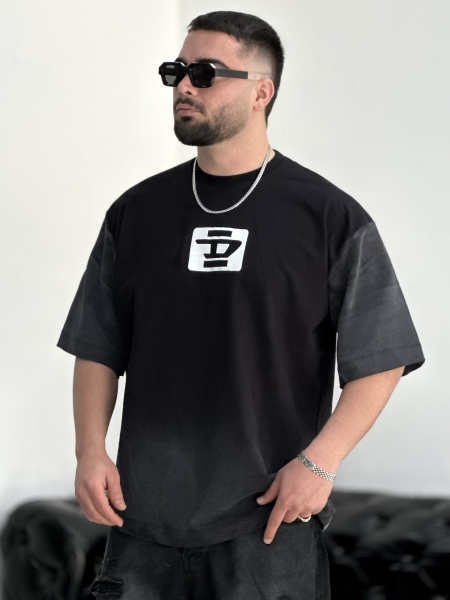 تیشرت 2نخ Diesel مشکی B