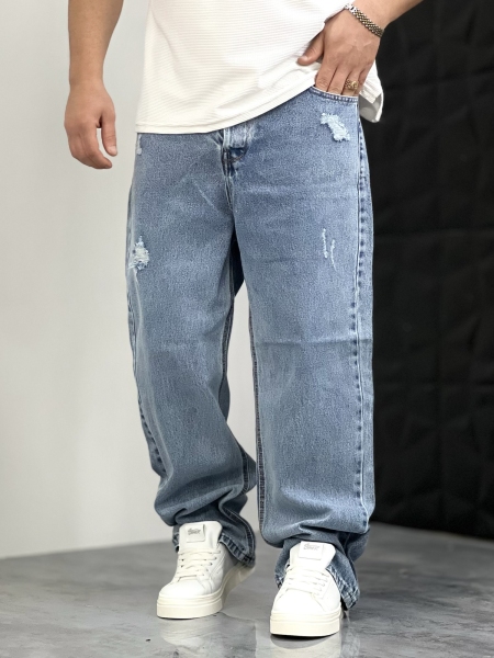 بگ جین ZARA آبی کد 711 A