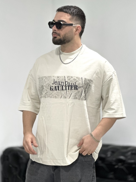 تیشرت 2نخ Cutler کرم