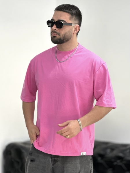 تیشرت پنبه Basic صورتی