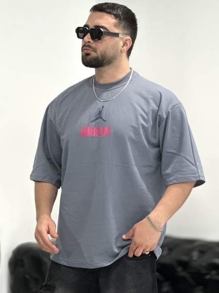 تیشرت 2نخ Jordan طوسی P