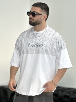 تیشرت پنبه Cartier سفید B