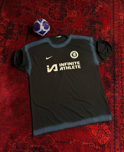 تیشرت آستین کوتاه Chelsea مشکی آبی