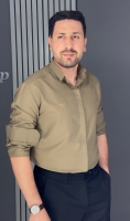 پیراهن دوشین زیتونی