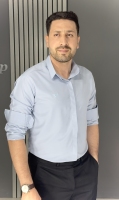پیراهن دوشین آبی آسمانی