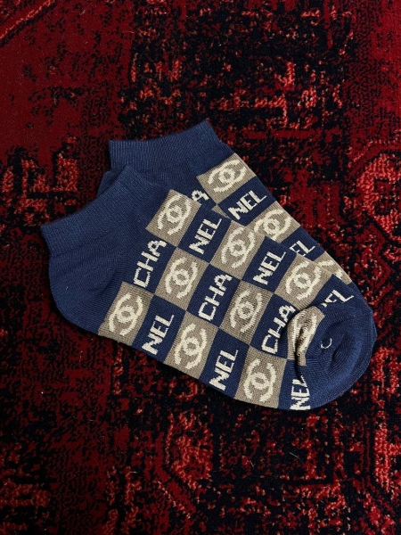 جوراب نیم ساق CHANEL سرمه ای
