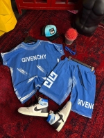 ست کاور و شلوارک GIVENCHY آبی